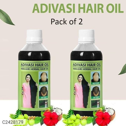 Adivasi Herbal Hair Oil 125ML (Pack of 2)